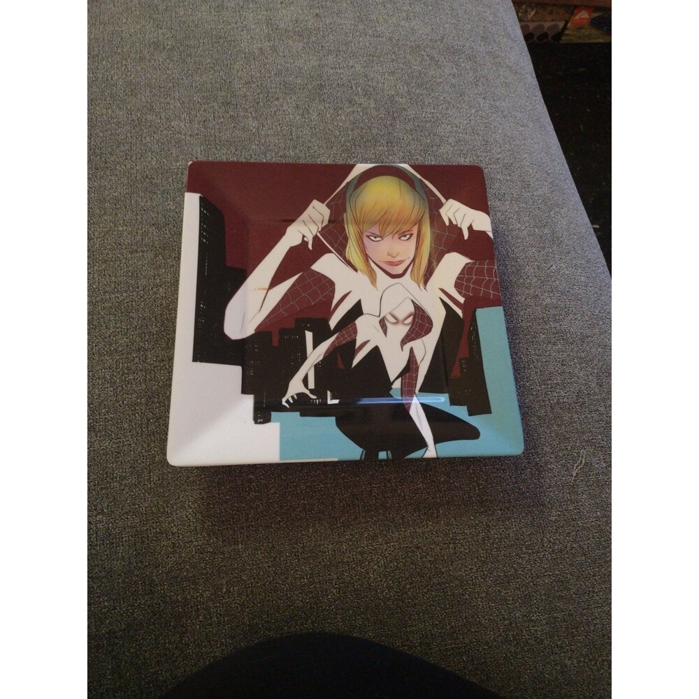 Spider Gwen dinner plates-055u